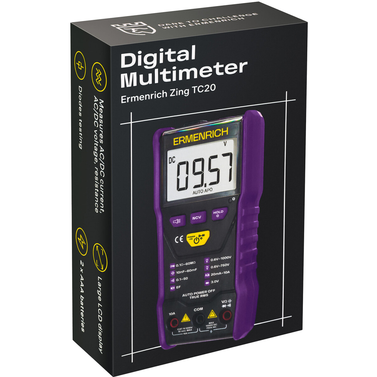 Мультиметр ERMENRICH Zing TC20 - 83844 - фото 7