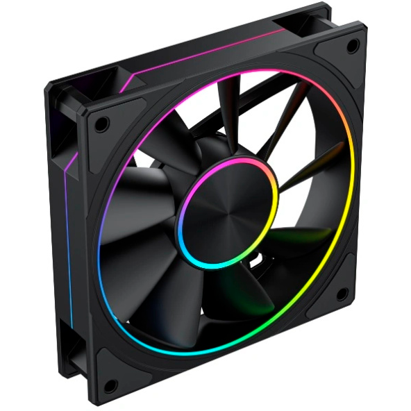 Вентилятор для корпуса Eurocase EU FN120 ARGB 2002 Black (3 шт.) - 00-01217809 - фото 3