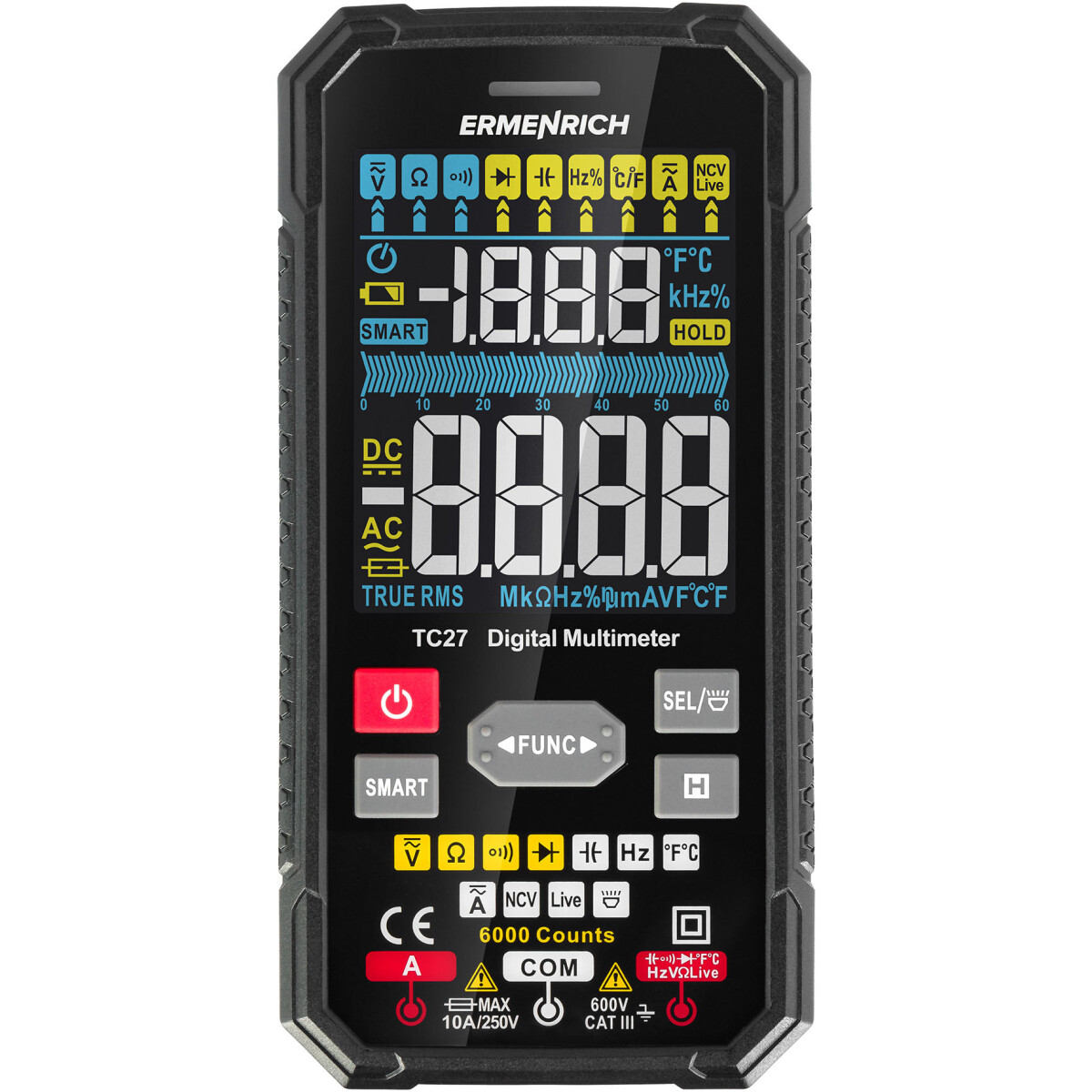 Мультиметр ERMENRICH Zing TC27 - 82988