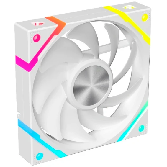 Вентилятор для корпуса Eurocase EU FN120 ARGB 12 White (3 шт.) - 00-01217803