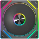 Вентилятор для корпуса Eurocase EU FN120 ARGB 8+14 Black (3 шт.) (00-01217808)