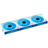 Вентилятор для корпуса Eurocase EU FN120 ARGB 8+16 PWM White (3 шт.) (00-01217816)