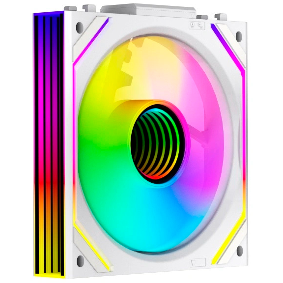 Вентилятор для корпуса Eurocase EU FN120 ARGB 8+16 PWM White (3 шт.) - 00-01217816 - фото 4