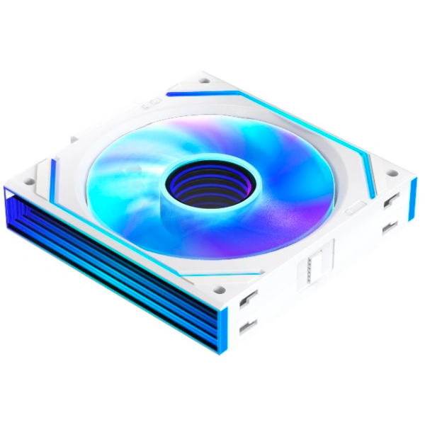 Вентилятор для корпуса Eurocase EU FN120 ARGB 8+16 PWM White (3 шт.) - 00-01217816 - фото 5