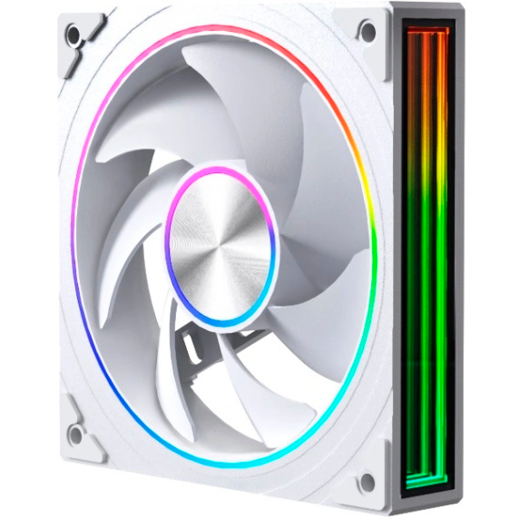 Вентилятор для корпуса Eurocase EU FN120 ARGB 8+18 PWM White (3 шт.) - 00-01217817 - фото 2