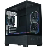 Корпус XASTRA Q500M 6ARGB-FG-C10-UC Black (Q500M-6FG12A-C10-UC)