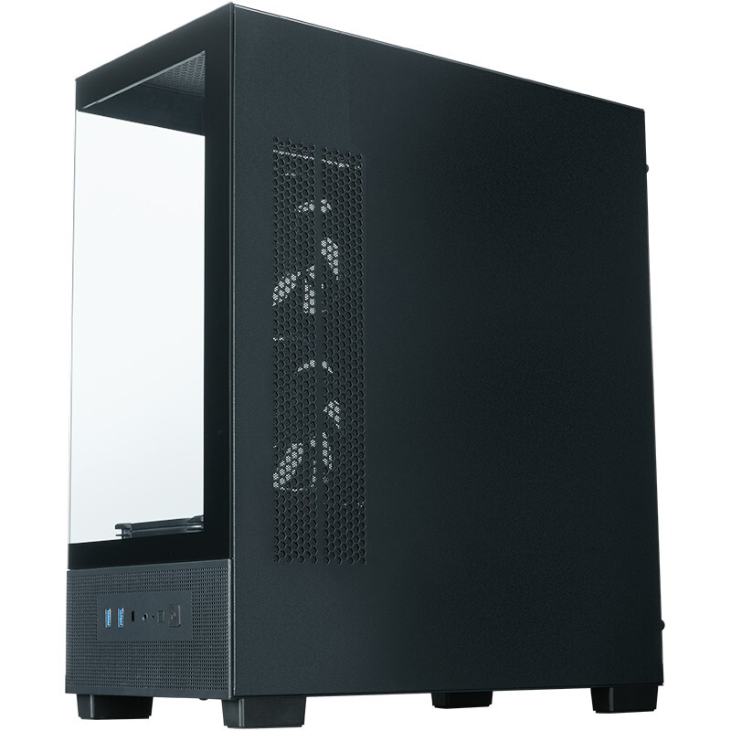 Корпус XASTRA Q500M 6ARGB-FG-C10-UC Black - Q500M-6FG12A-C10-UC - фото 4