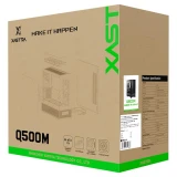 Корпус XASTRA Q500M 6ARGB-FG-C10-UC Black (Q500M-6FG12A-C10-UC)