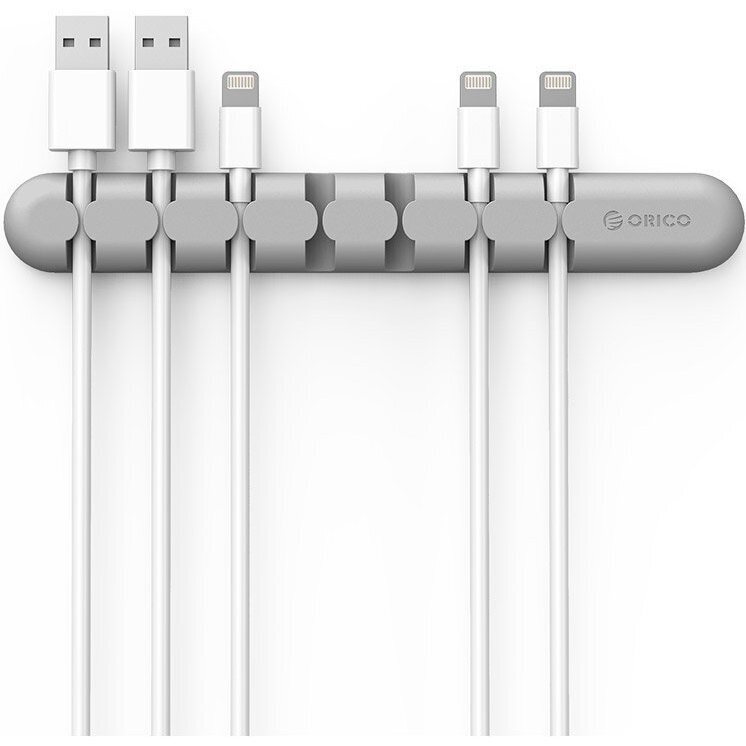 Держатель для кабелей Orico CBS7 Grey - CBS7-GY - фото 3