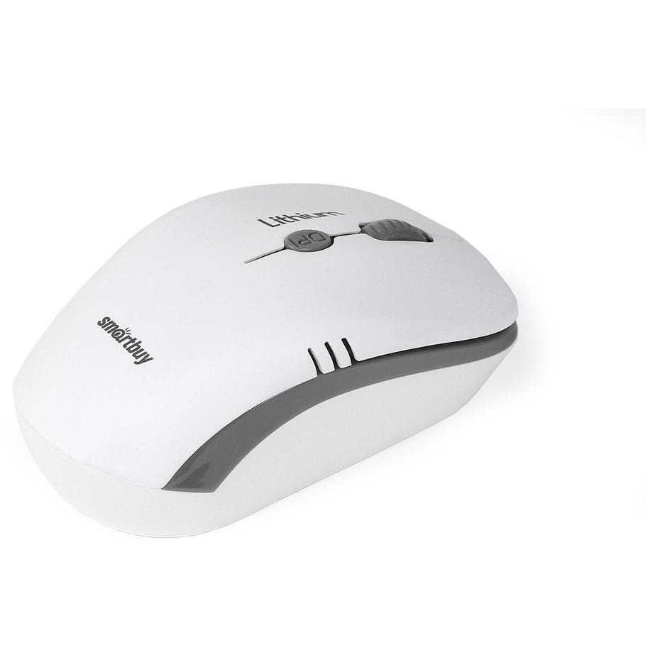 Мышь SmartBuy 344CAG White/Grey - SBM-344CAG-WG - фото 3