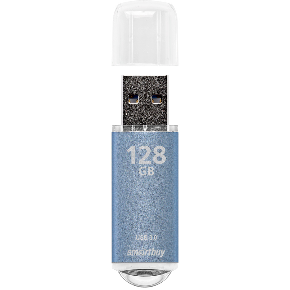 USB Flash накопитель 128Gb SmartBuy V-Cult Blue (SB128GBVC-B3) - фото 2