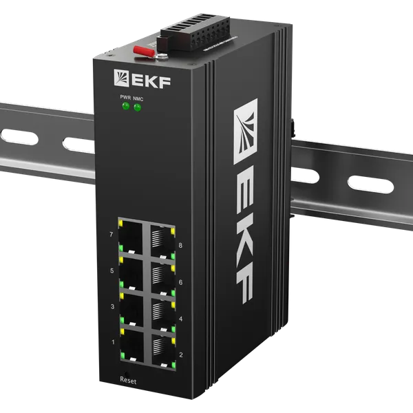 Коммутатор (свитч) EKF TSX-ML2-8GTP