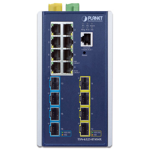 Коммутатор (свитч) PLANET TSN-6325-8T4S4X - фото 2