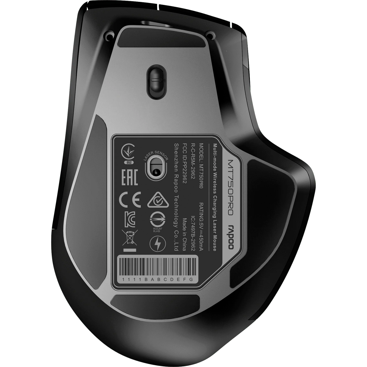 Мышь Rapoo MT750S Black - 18670 - фото 5