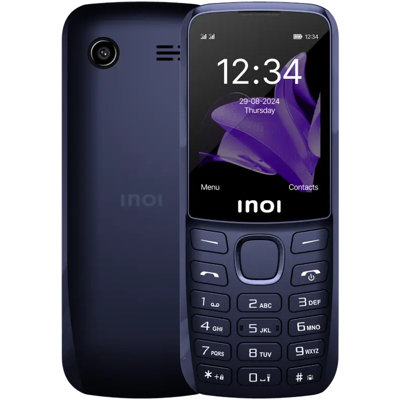 Телефон INOI 244 Modern Plus 4G Blue - 6297001537626