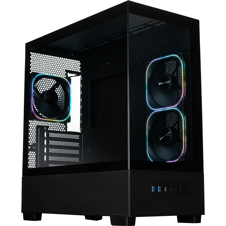 Корпус XASTRA Q500M 3ARGB-FG-C10-UC Black