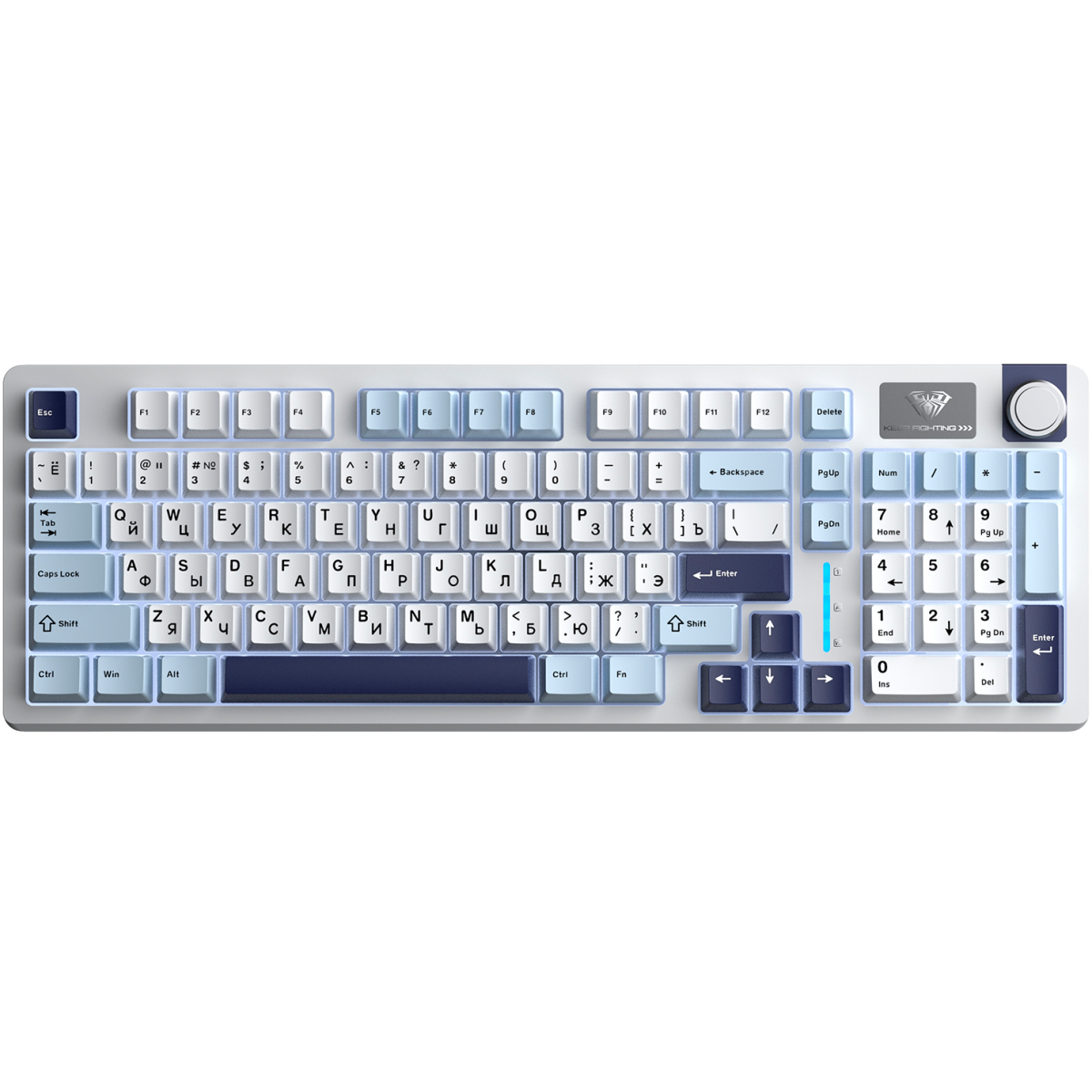 Клавиатура AULA S98 Light Blue/White/Black Purple