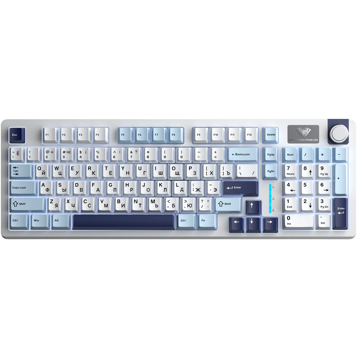 Клавиатура AULA S98 Light Blue-White-Black Purple