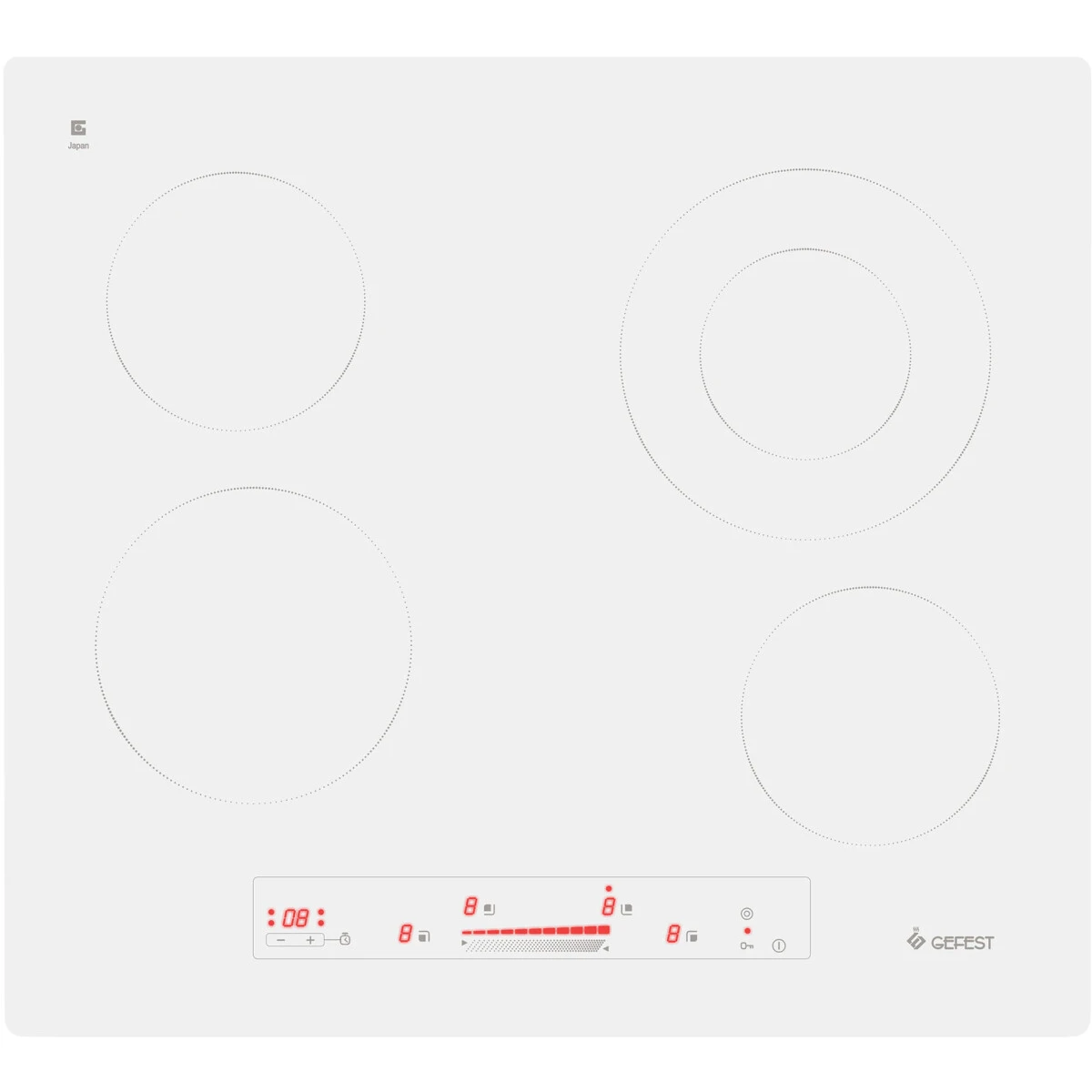 Электрическая варочная панель Gefest ПВЭ 4233 К12 - 15716000
