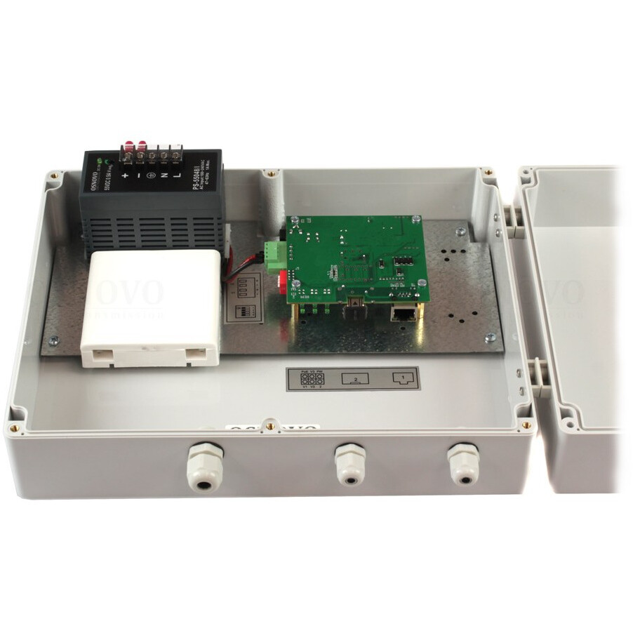 Медиаконвертер Osnovo OMC-1000-11HX/W