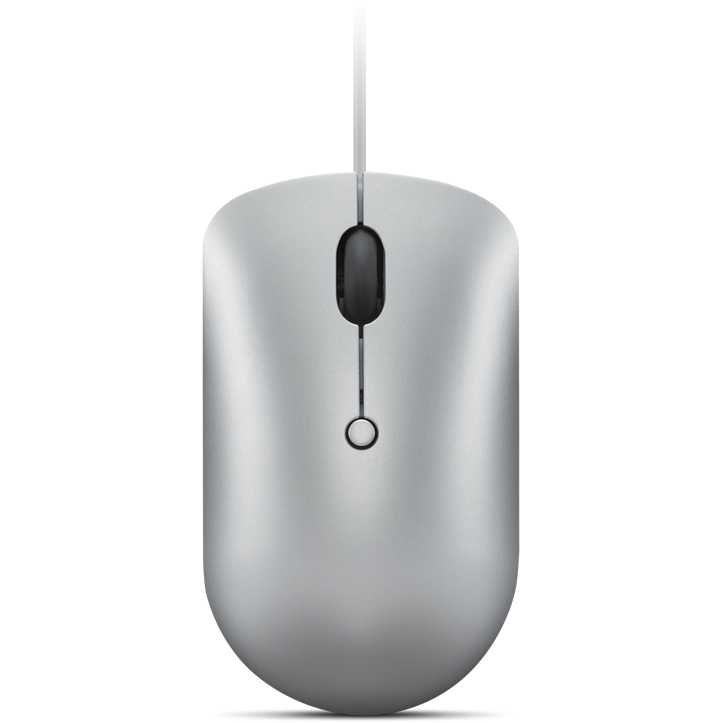 Мышь Lenovo 540 USB-C Wired Compact Cloud Grey