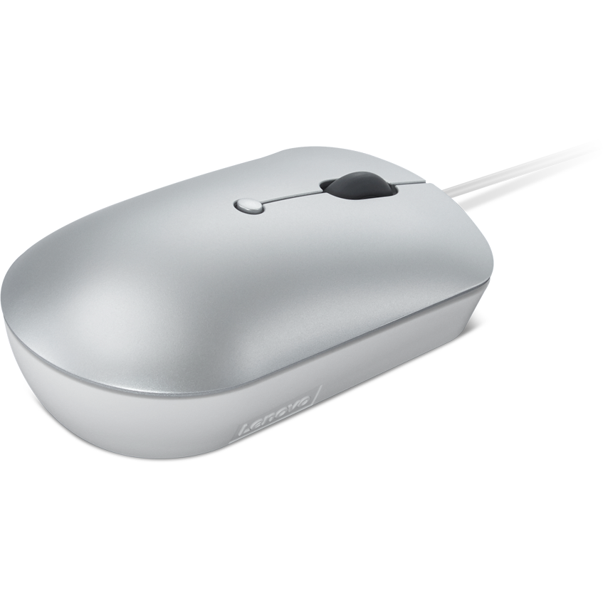 Мышь Lenovo 540 USB-C Wired Compact Cloud Grey - GY51D20877 - фото 4