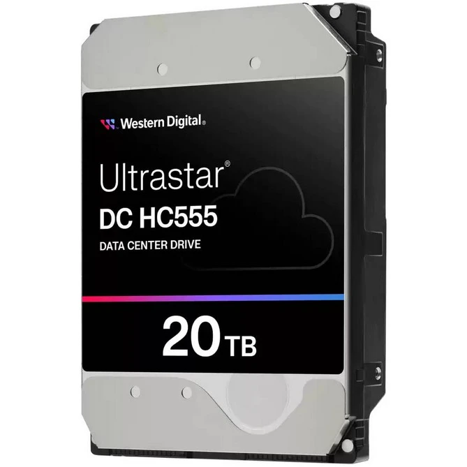 Жёсткий диск 20TB SATA-III WD Ultrastar DC HC555 - WUH722020CLE6L4