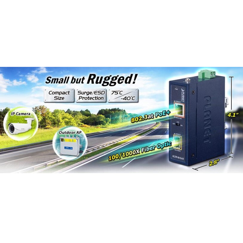 Медиаконвертер PLANET IGTP-815AT - фото 4