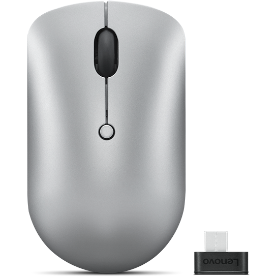 Мышь Lenovo 540 USB-C Wireless Compact Cloud Grey