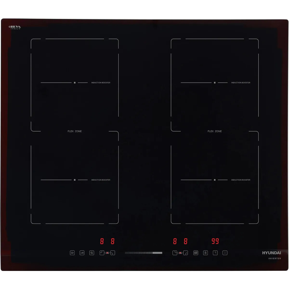 Индукционная варочная панель Hyundai HHI 6872 BG