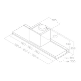 Вытяжка Elica Lever IX/A/116 (PRF0163362)