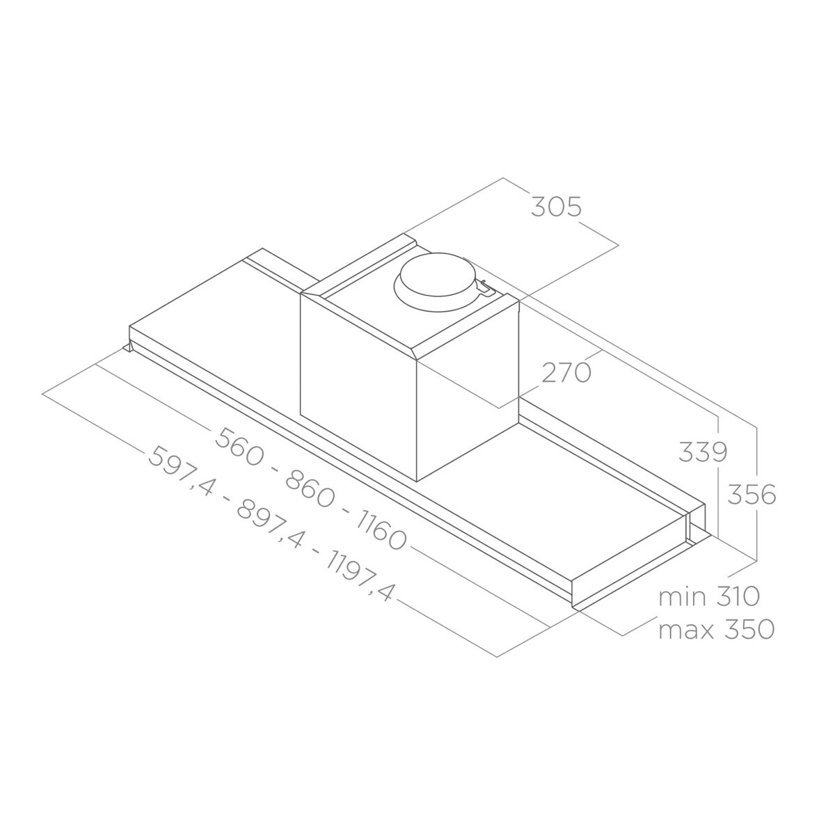 Вытяжка Elica Lever IX/A/116 - PRF0163362 - фото 3
