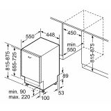 Встраиваемая посудомоечная машина Bosch SPV2IKX01Q
