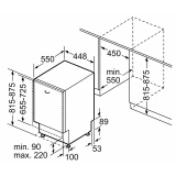 Встраиваемая посудомоечная машина Bosch SPV8ZMX06Q