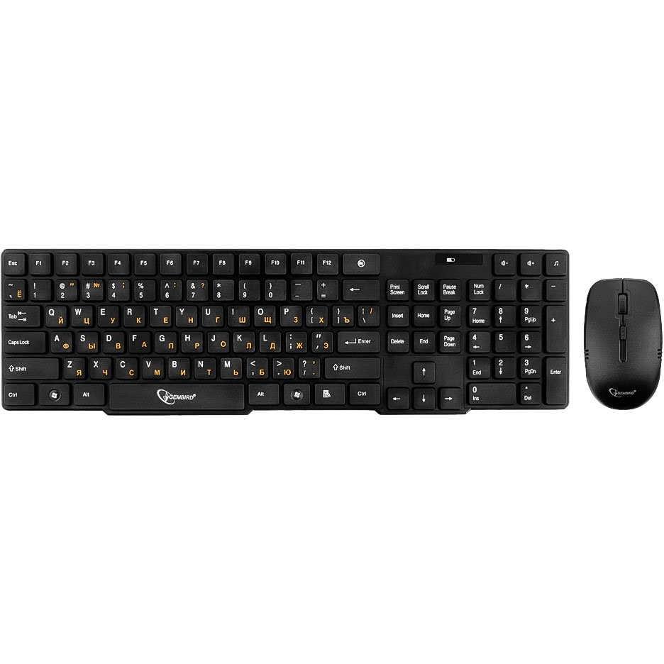 Клавиатура + мышь Gembird KBS-7100 Black