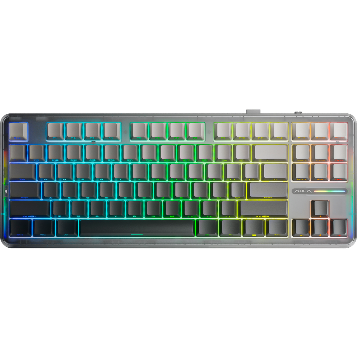 Клавиатура AULA F87 3in1 Gradient Grey