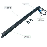 Блок розеток Cabeus SMART-PDU-16-1P-36C13-6C19-I309-M