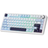 Клавиатура AULA F75 White-Blue-Dark Purple (Reaper Switches)