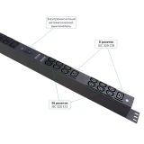 Блок розеток Cabeus SMART-PDU-16-3P-36C13-6C19-I309-M