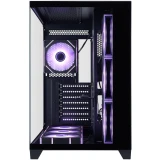 Корпус 1STPLAYER MEGAVIEW MV8-TP ARGB Black (MV8-TP-BK-6FC7R-1FC7-HUB2)