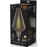 Филаментная лампочка Gauss Vintage Filament Vase Gray 1800K (8.5 Вт, E27) (180802005)