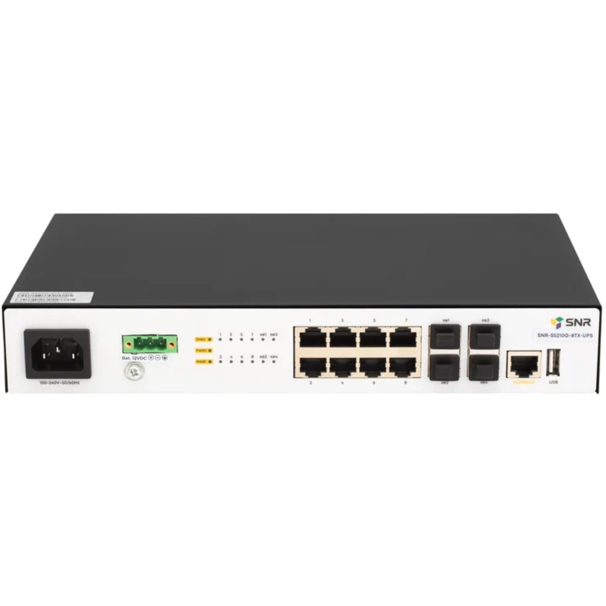 Коммутатор (свитч) SNR SNR-S5210G-8TX-UPS