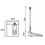 Микрофонный пульт Gestton EG-7230C