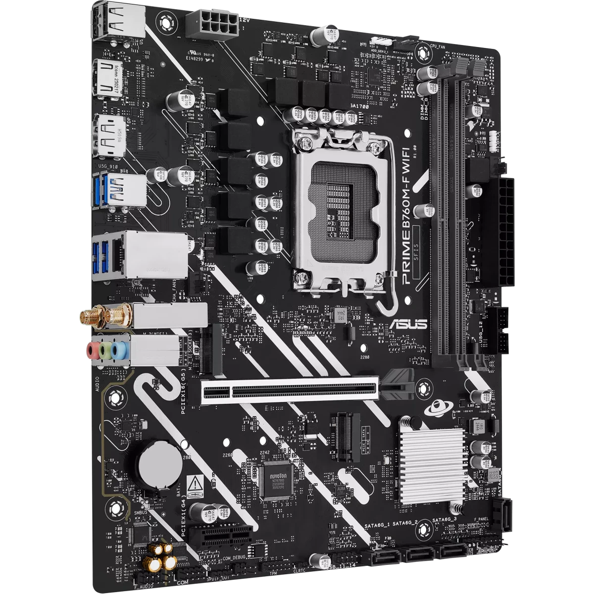 Материнская плата ASUS PRIME B760M-F WIFI - фото 2