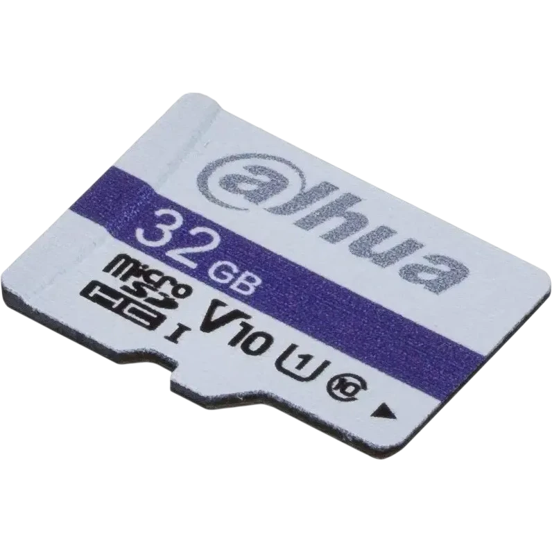 Карта памяти 32Gb MicroSD Dahua C100A + SD адаптер (DHI-TF-C100A-32GB) - фото 2