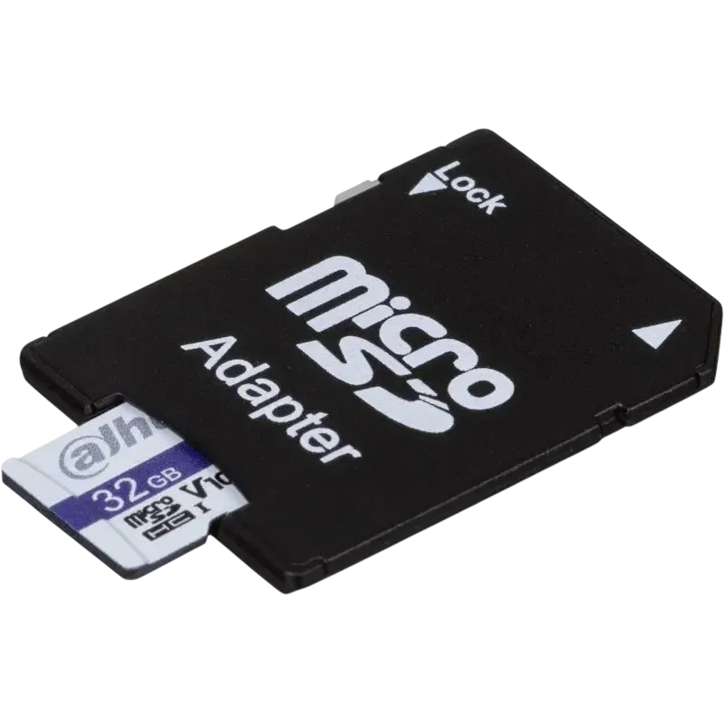 Карта памяти 32Gb MicroSD Dahua C100A + SD адаптер (DHI-TF-C100A-32GB) - фото 3