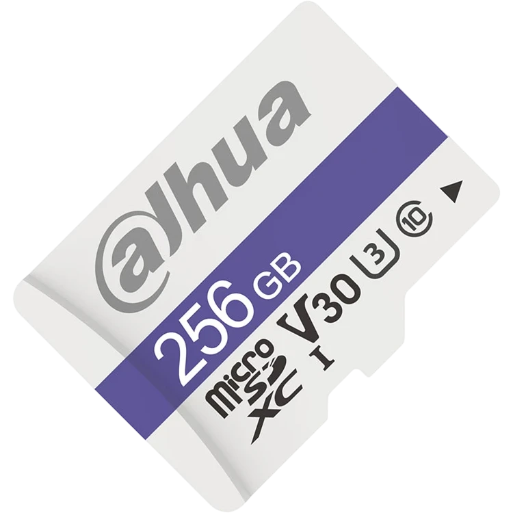 Карта памяти 256Gb MicroSD Dahua C100A + SD адаптер (DHI-TF-C100A-256GB) - фото 2
