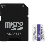 Карта памяти 256Gb MicroSD Dahua C100A + SD адаптер (DHI-TF-C100A-256GB)