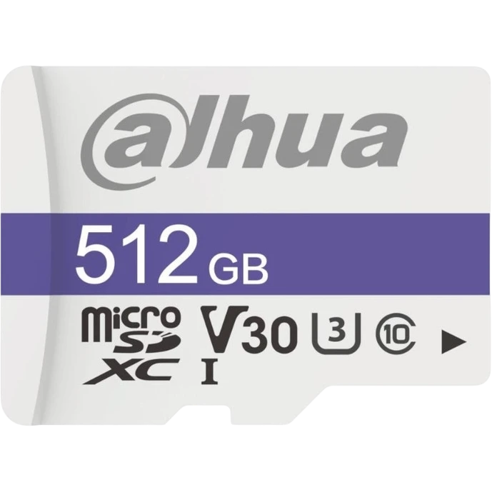 Карта памяти 512Gb MicroSD Dahua C100A + SD адаптер (DHI-TF-C100A-512GB)