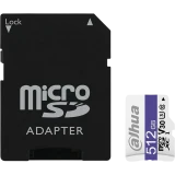Карта памяти 512Gb MicroSD Dahua C100A + SD адаптер (DHI-TF-C100A-512GB)
